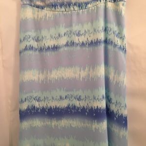 CATO Maxi chiffon over Skirt Plus Size 24 Zipper